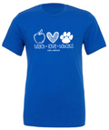 Teach Love Bobcats Royal T-shirt