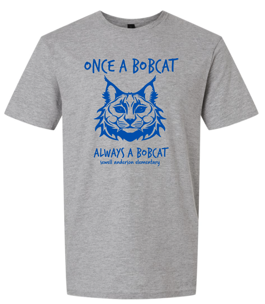 Once A Bobcat Sport Grey T-shirt