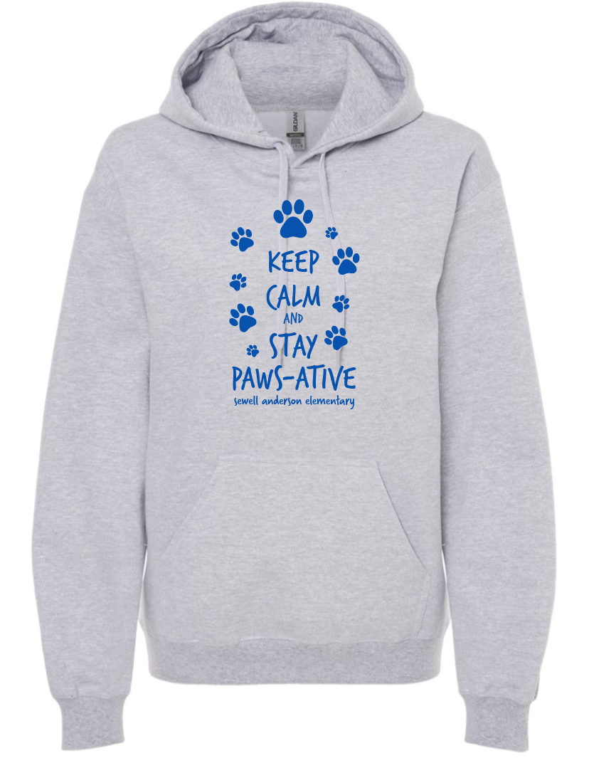 Keep Calm Sport Grey Hoodie