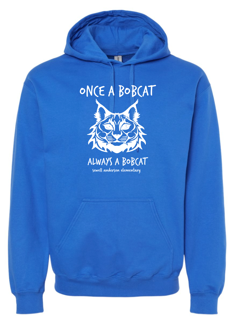 Once a Bobcat Royal Hoodie